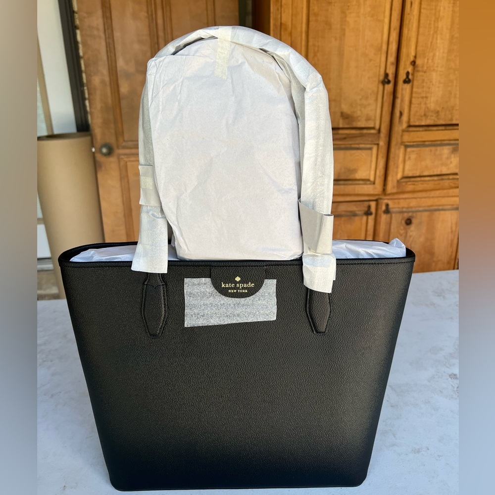NWT Kate Spade Black Tote